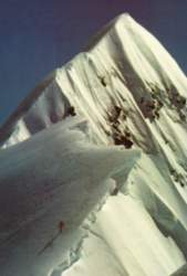 Progressione su neve dura e ghiaccio