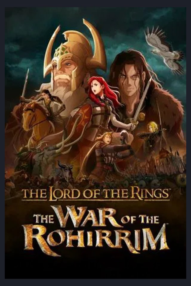 Locandina di Il Signore degli Anelli - La guerra dei Rohirrim