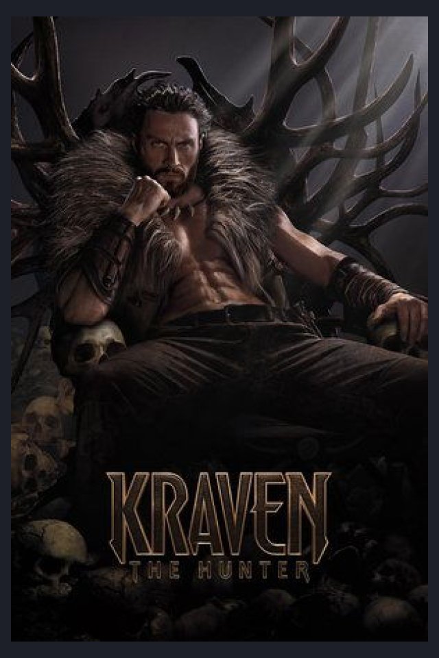Locandina di Kraven - Il cacciatore