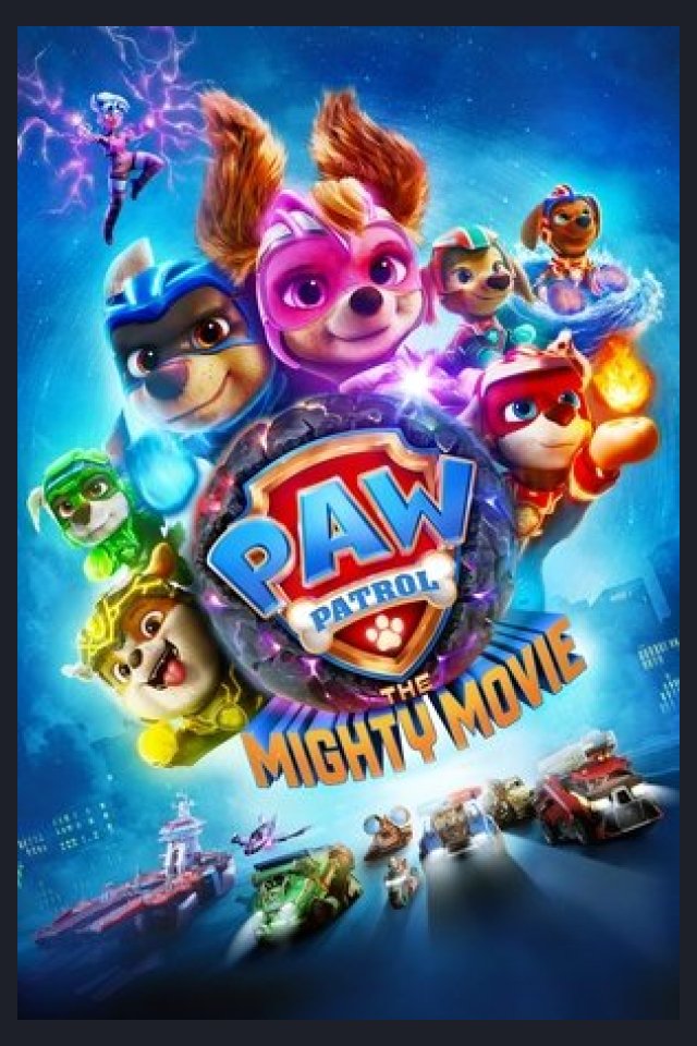 Locandina di PAW Patrol - Il super film