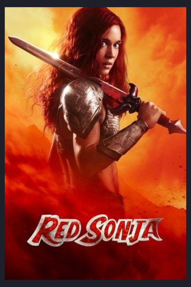 Locandina di Red Sonja (film)