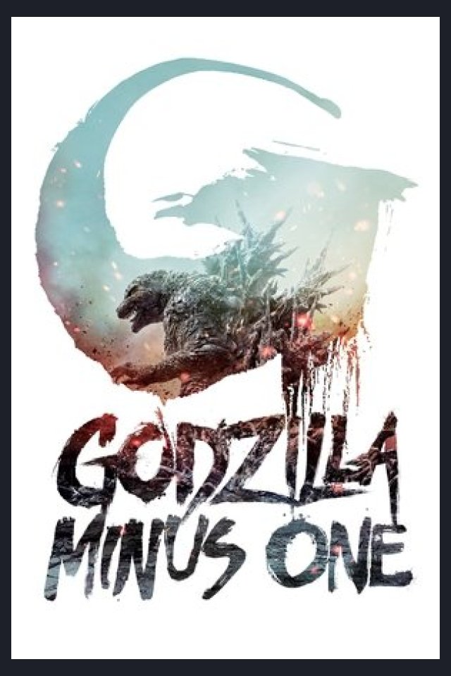 Locandina di Godzilla Minus One