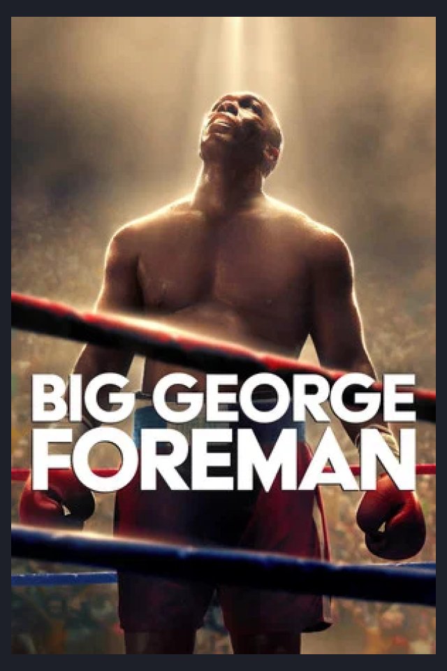 Locandina di George Foreman - Cuore da leone
