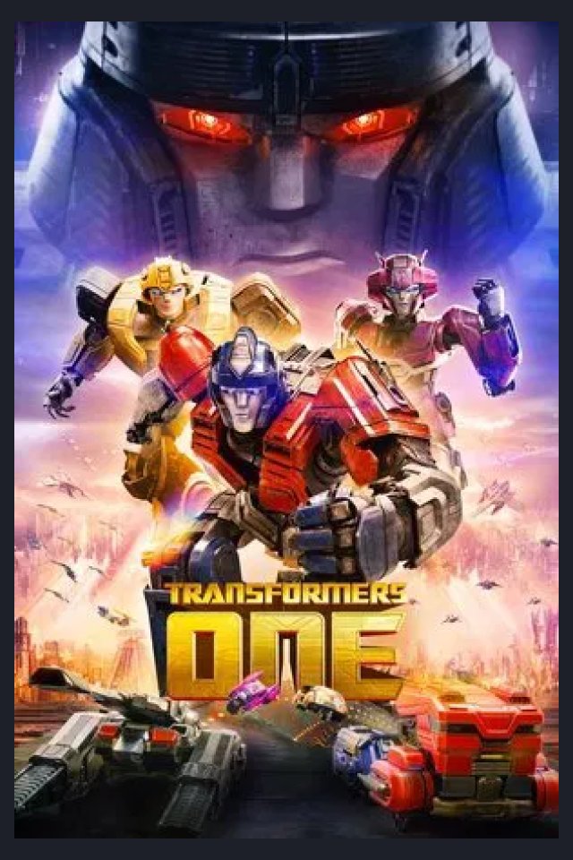 Locandina di Transformers One