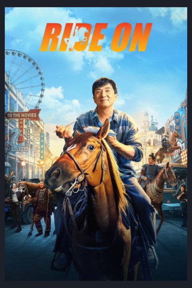Locandina di Ride On