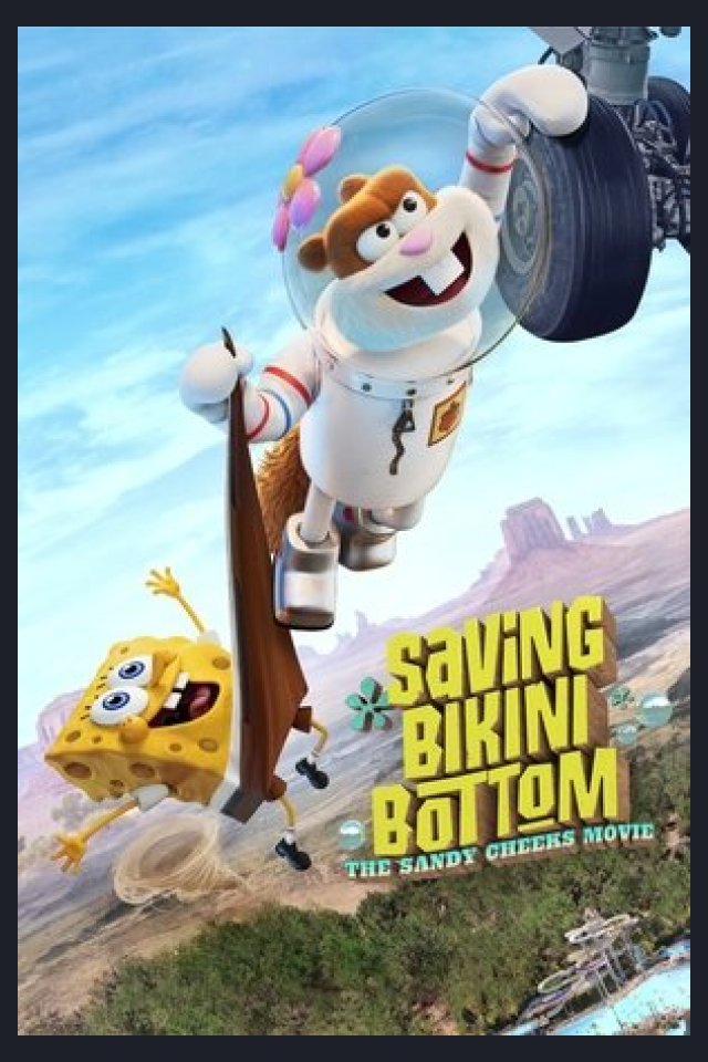 Locandina di Saving Bikini Bottom