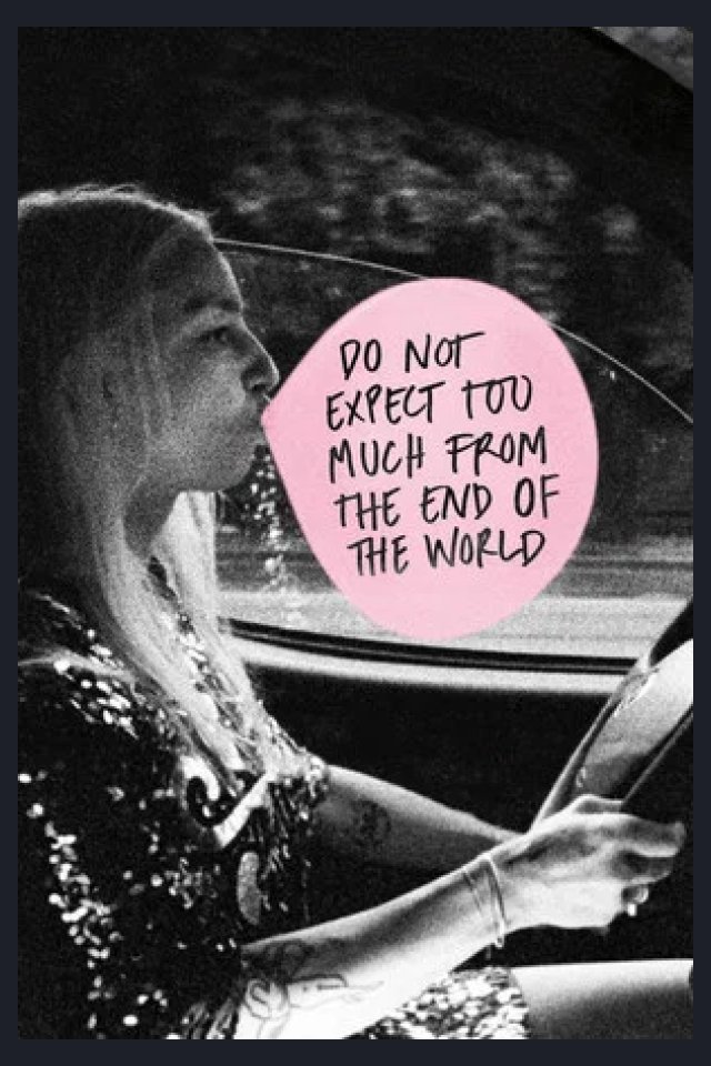 Locandina di Do Not Expect Too Much from the End of the World