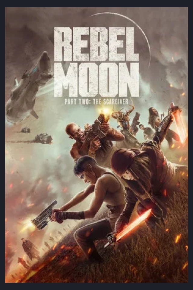 Locandina di Rebel Moon - Parte 2: La sfregiatrice