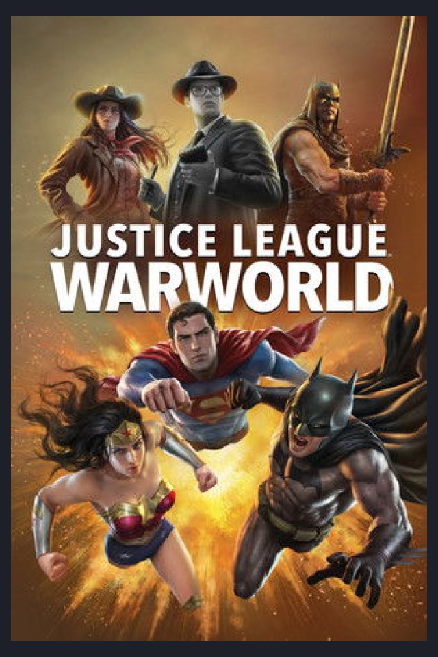 Locandina di Justice League: Warworld