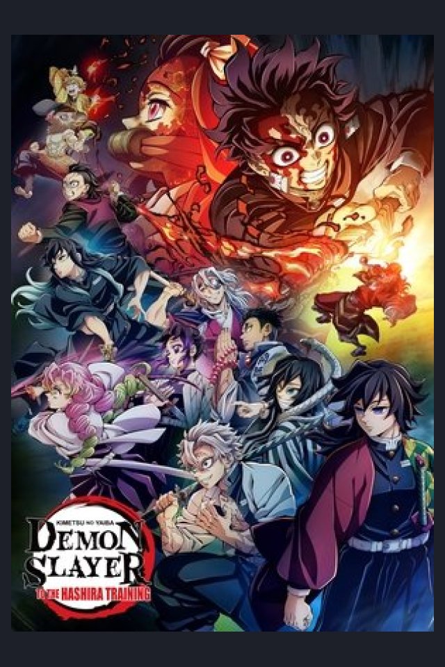 Locandina di Demon Slayer: Kimetsu no Yaiba – To the Hashira Training