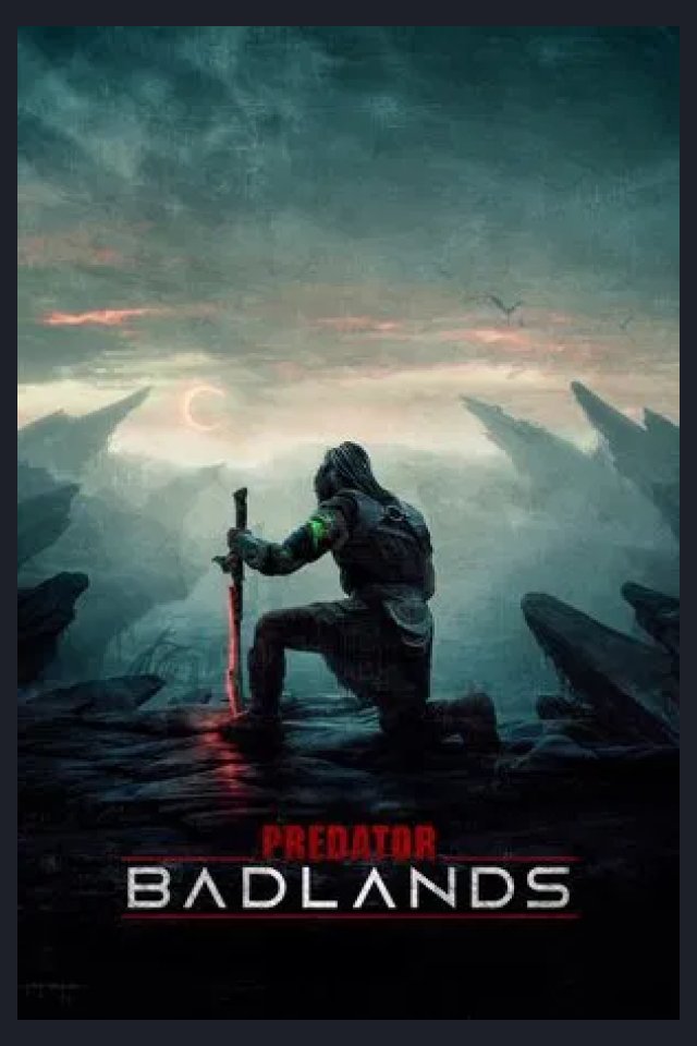 Locandina di Predator: Badlands