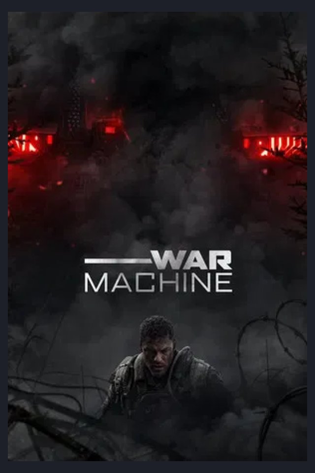 Locandina di War Machine (film 2026)