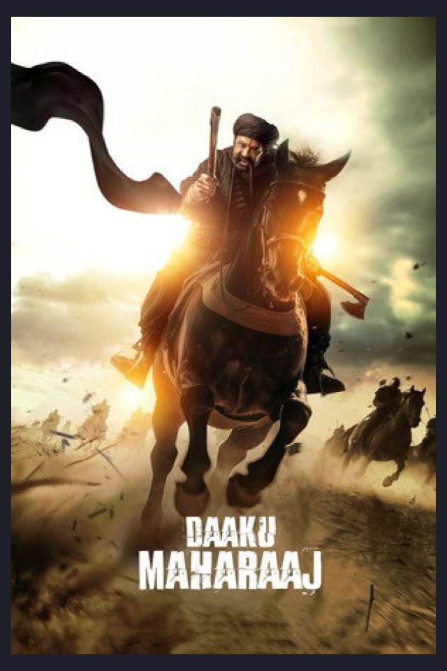 Locandina di Daaku Maharaaj