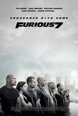 Locandina di Fast & Furious 7