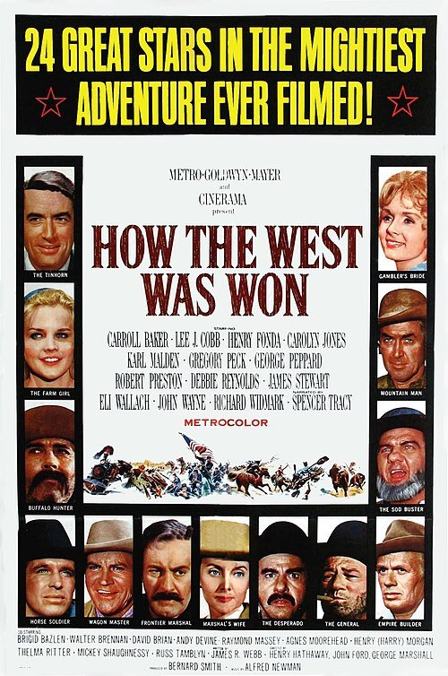 Locandina di La conquista del West