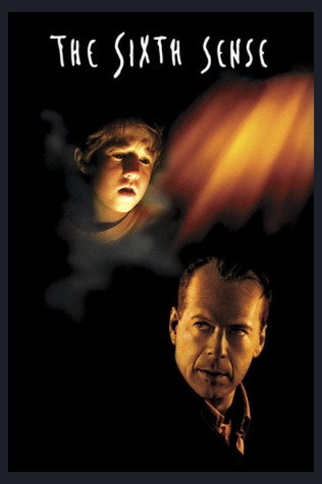Locandina di The Sixth Sense - Il sesto senso