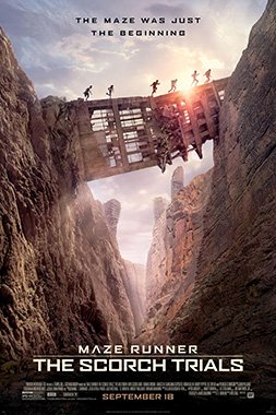 Locandina di Maze Runner - La fuga