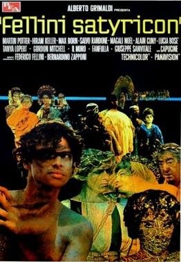 Locandina di Fellini Satyricon