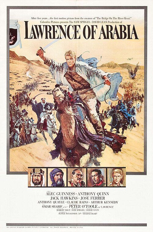 Locandina di Lawrence d'Arabia