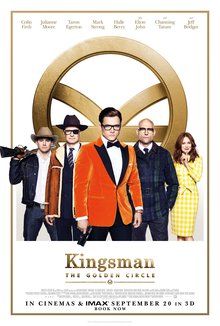 Locandina di Kingsman - Il cerchio d'oro