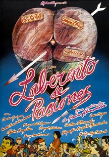 Locandina di Labirinto di passioni