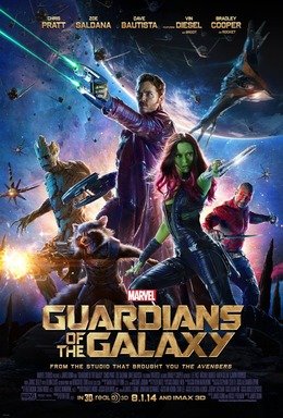Locandina di Guardiani della galassia