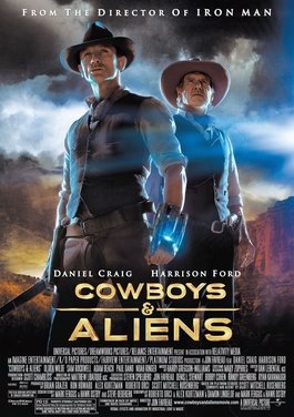 Locandina di Cowboys & Aliens