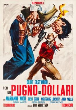 Locandina di Per un pugno di dollari