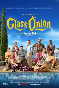 Locandina di Glass Onion: Knives Out