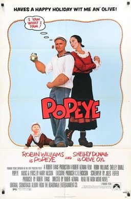 Locandina di Popeye - Braccio di ferro