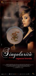 Singolarita’ di una ragazza bionda