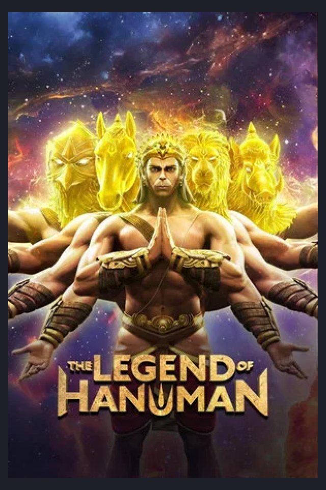Locandina di The Legend of Hanuman