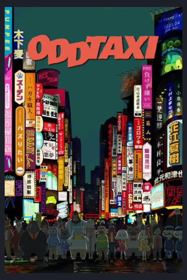 Locandina di Odd Taxi