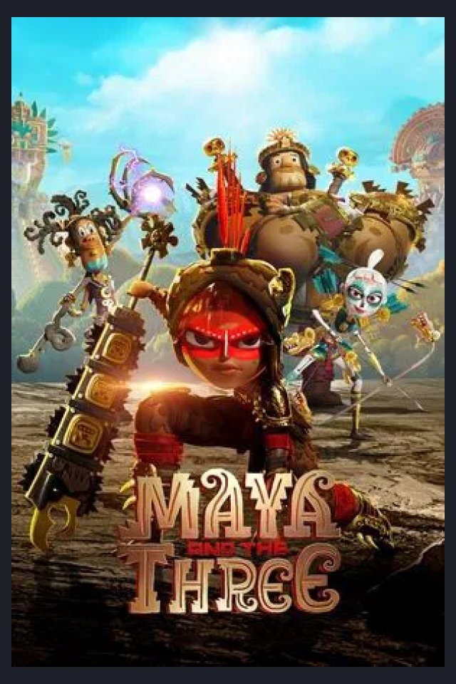 Locandina di Maya e i tre guerrieri