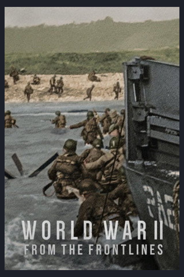 Locandina di World War II: From the Frontlines