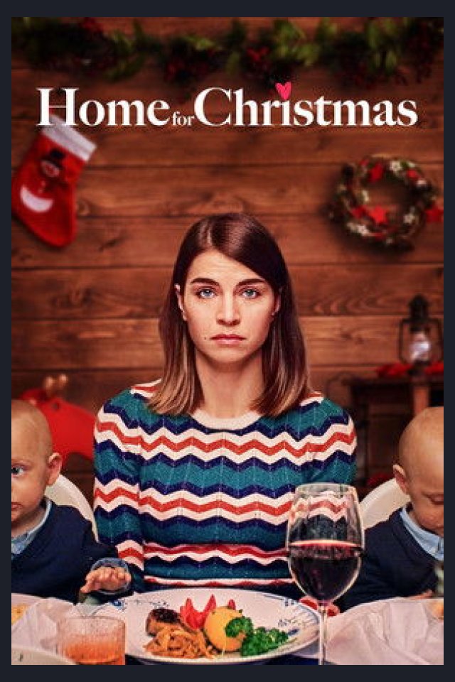 Locandina di Natale con uno sconosciuto